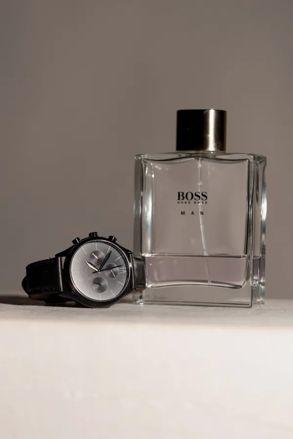Watch and aftershave